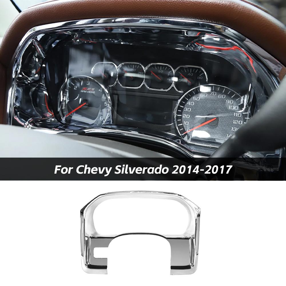 Dashboard Panel Cover Trim For 2014-2017 Chevy Silverado 1500 & GMC Sierra 1500 Chrome｜CheroCar