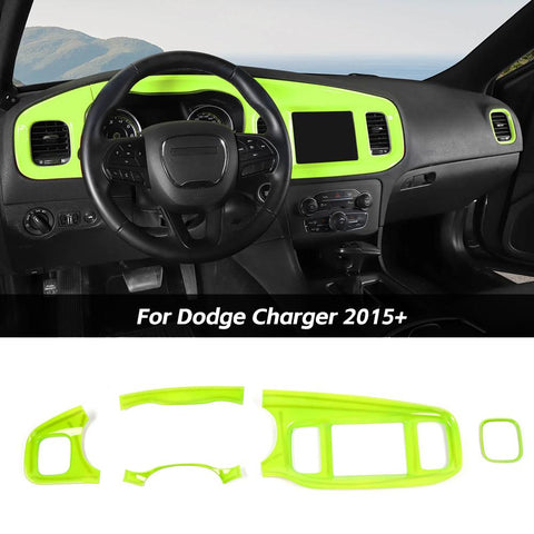 8.4 inches Console Dashboard Panel Cover Trim for Dodge Charger 2015+｜CheroCar