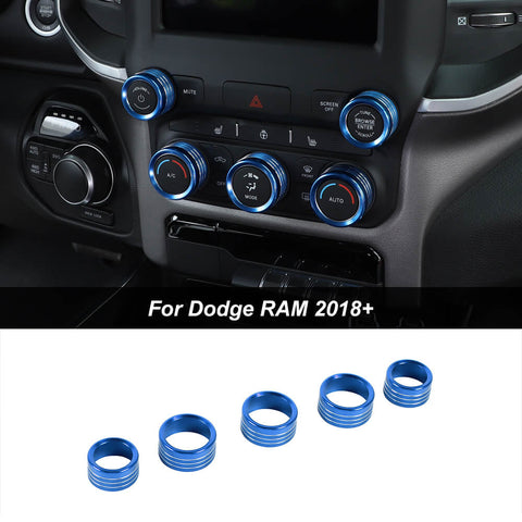 Center Console Air Vent Outlet Cover Trim For Dodge Ram 2018+｜CheroCar