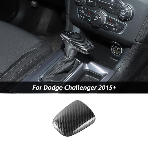 Gear Shift Knob Decor Cover Trim for Dodge Challenger & Charger 2015+ & Durango 2018+｜CheroCar