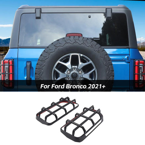 Rear Tail Light Lamp Cover Trim Guard For 2021+ Ford Bronco｜CheroCar