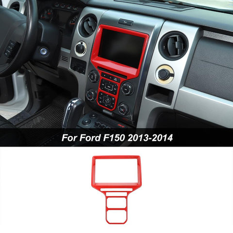 Dashboard Trim Center Console Cover Frame Accessories for Ford F150 2013-2014 Accessories｜CheroCar