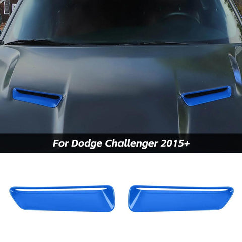 Hood Scoop Air Vent Ring Trim Decor Cover for Dodge Challenger SXT 2015+ Accessories｜CheroCar