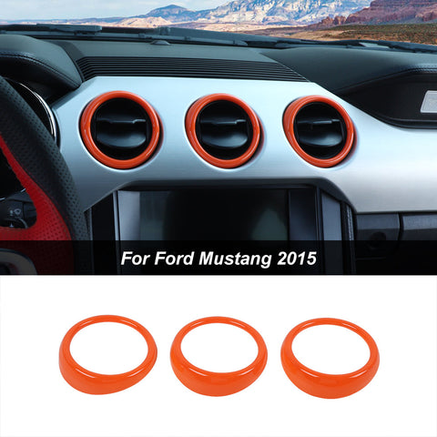 AC Air Vent Outlet Cover Trim for Ford Mustang 2015+｜CheroCar
