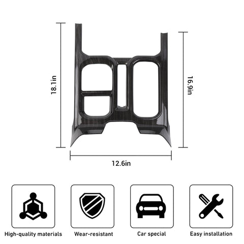 Center Console Gear Shift Box Panel Cover Trim for Chevy Silverado 2022+ Accessories | CheroCar