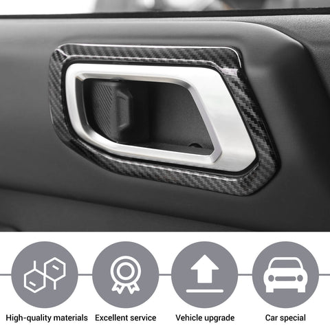 Interior Door Handles Bowl Cover Trim Bezels for Ford Bronco 2021+ Accessories｜CheroCar