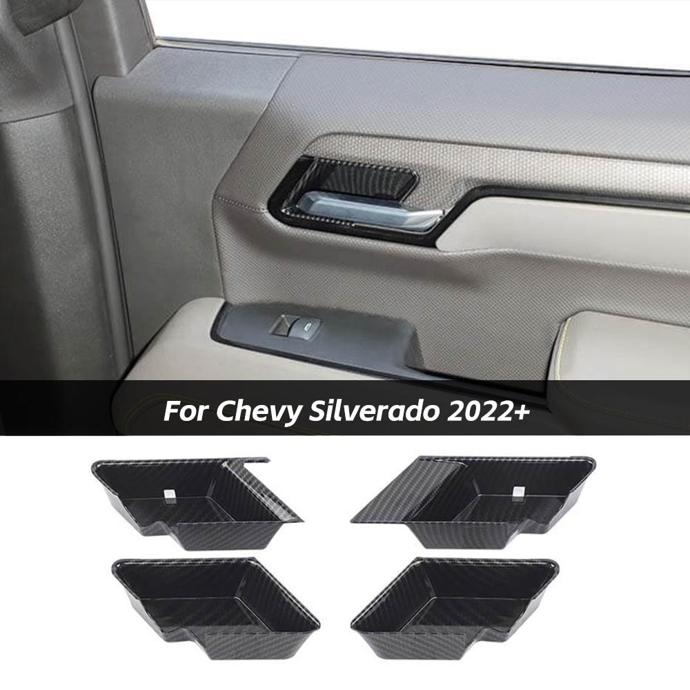 Interior Door Bowl Decoration Cover Trim For Chevy Silverado /GMC-SIERRA 2022+ Accessories | CheroCar