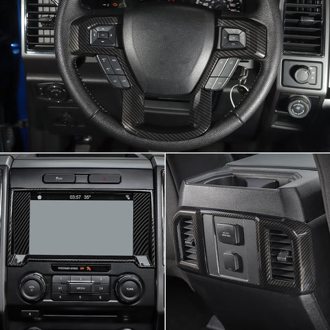 Interior Full Set Decoration Trim For 2015-2020 Ford F150 11pcs/set｜CheroCar