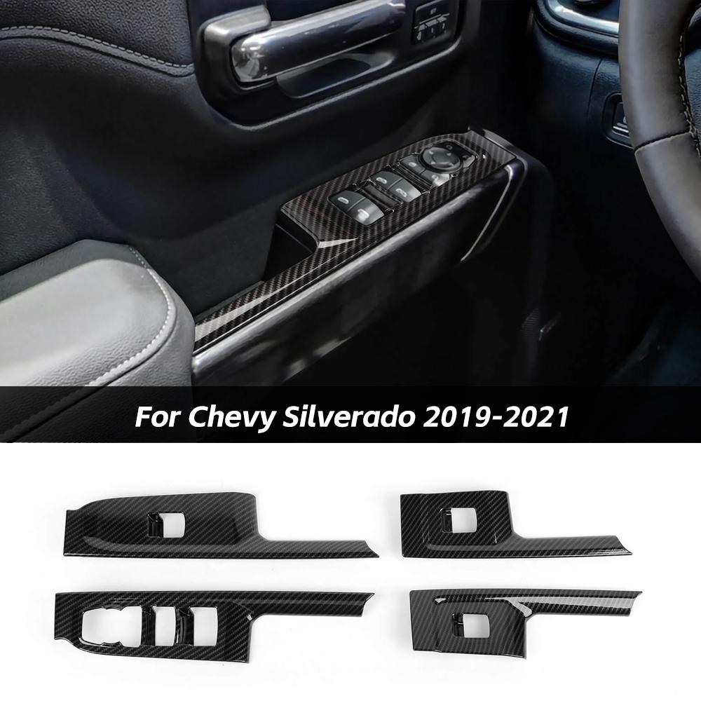 Window Lift Switch Panel Trim For Chevy Silverado GMC SIERRA 2019-2021 Accessories｜CheroCar