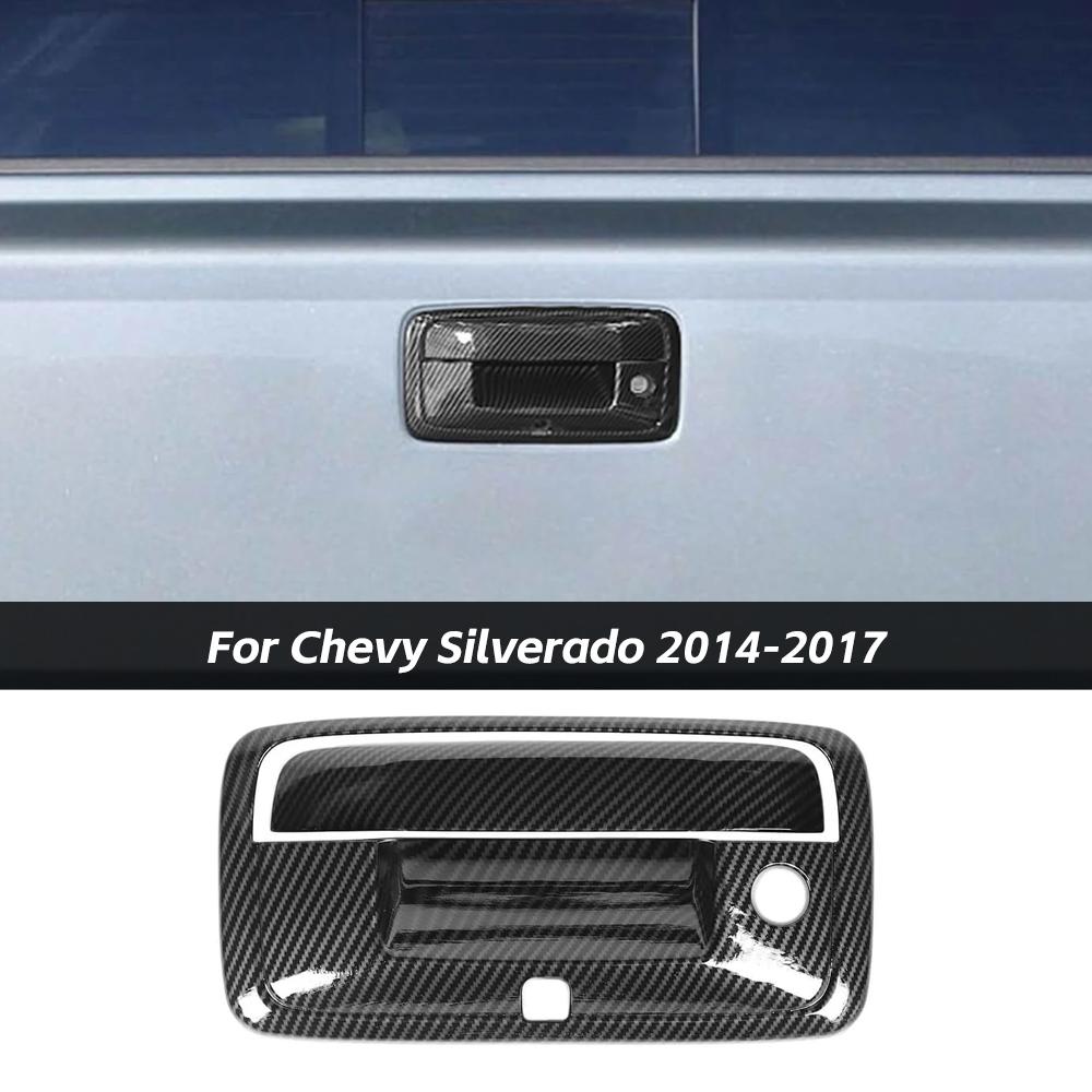 Rear Tailgate Handle Cover Trim For Chevy Silverado/ GMC Sierra 2014-2017/ Colorado 2014+/ GMC Canyon 2014-2022 Accessories｜CheroCar