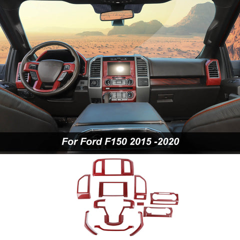 Interior Full Set Decoration Trim For 2015-2020 Ford F150 11pcs/set｜CheroCar