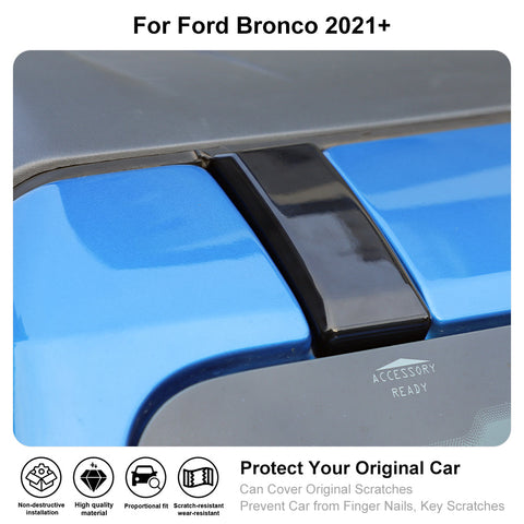 Front Top Roof Screws Protector Guard Cap Decoration For 2021+ Ford Bronco｜CheroCar