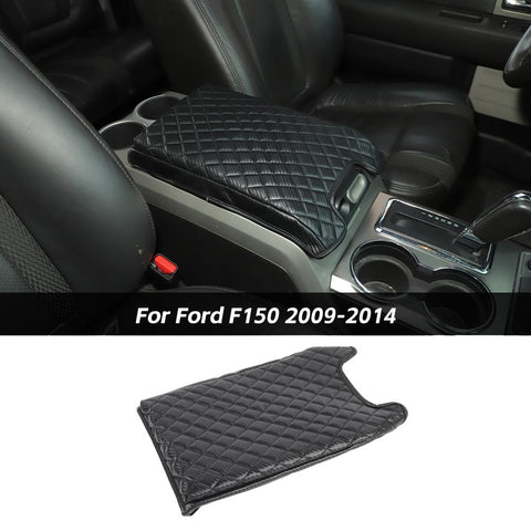 Central Armrest Cushion Cover Pad Case For Ford F150 2009-2014 Accessories | CheroCar