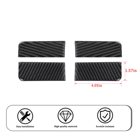 Door Handle Storage Box Slot Mat Cover Trim For Chevy Silverado GMC/SIERRA 2014-2018 Accessories | CheroCar