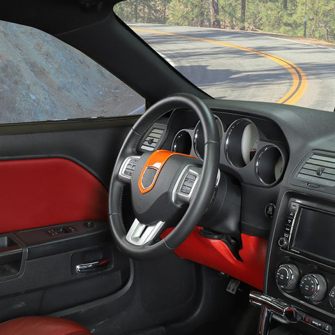 Steering Wheel Center Trim Cover Bezel For Dodge Challenger/Charger/Durango 2009-2014 Accessories | CheroCar