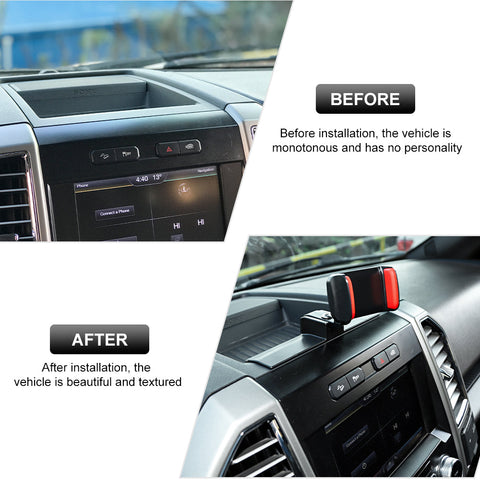 360 Degree Car Cellphone Mount Phone Holder for Ford F150 2015-2020｜CheroCar