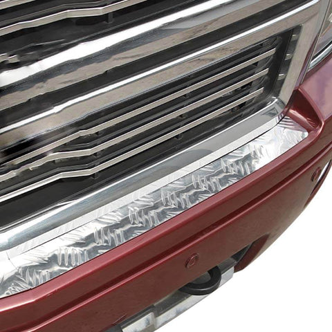 Front Bumper Decoration Cover Trim For Chevy Silverado GMC Sierra 2014-2018 Accessories Silver | CheroCar