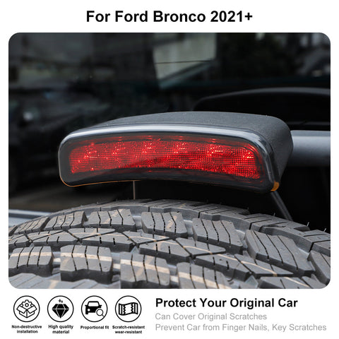 3rd Third High Brake Light Lamp Trim For 2021+ Ford Bronco｜CheroCar