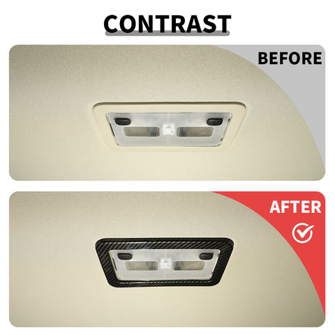 For 2007-2013 Chevy Silverado/GMC-SIERRA Interior Rear Reading Light Trim Cover Decor