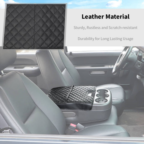 For 2007-2013 Chevy Silverado/GMC-SIERRA Inner Console Lid Armrest Box Cushion Pad Cover