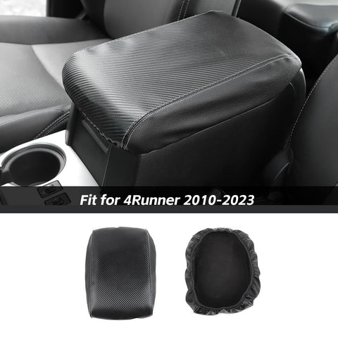 For 2010-2023 Toyota 4Runner Lether Central Console Armrest Box Cover