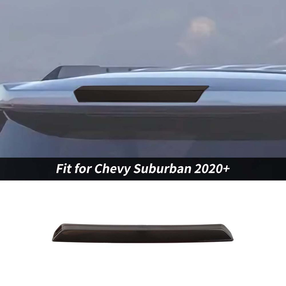 For 2021+ Chevy Suburban/ Tahoe & GMC Yukon Third High Brake Light Trim Smoked Black