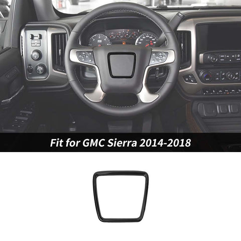 Interior Steering Wheel Center Trim Cover For GMC SIERRA 1500/YUKON 2014-2018 Accessories | CheroCar