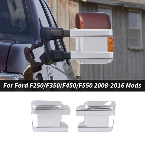 For 2008-2016 Ford F250/F350/F450/F550 Side Rearview Mirror Shell Trim Cover