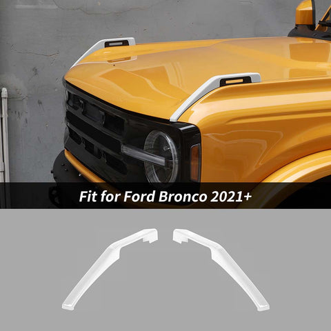 Front Engine Hood Hinge Cover Trim For Ford Bronco 2021+ Accessories｜CheroCar