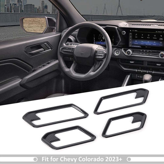 For 2023+ Chevy Colorado & GMC Canyon Interior Door Handle Bowl Cover Trim