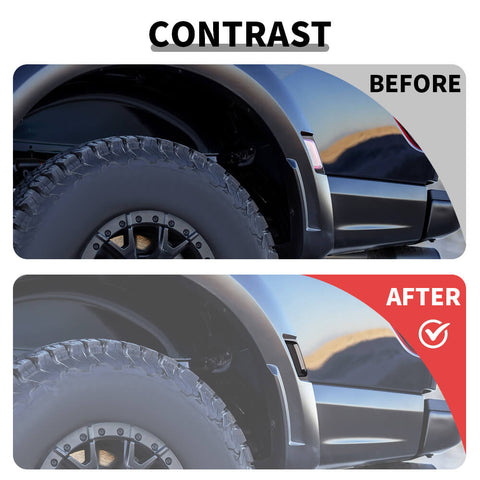 For 2021+ Ford F150 Raptor Wheel Eyebrow Light Lamp Cover Trim Decor