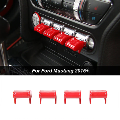 Center Console Navigation Switch Button Cover Trim For Ford Mustang 2015+｜CheroCar