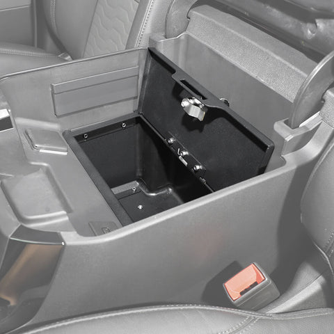 For 2022+ Chevy Silverado/GMC Sierra Center Console Armrest Interior Safe Box