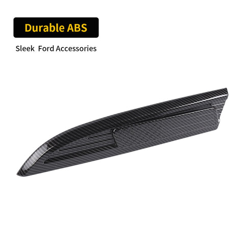 For 2008-2016 Ford F250/F350/F450/F550 Fender Vent Leaf Plate Badge Cover USA Flag Black