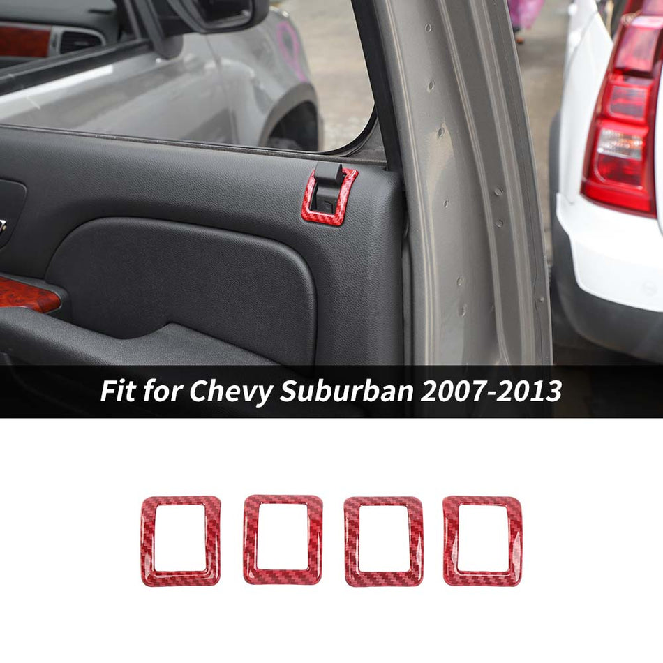 For 2007-2013 Chevy Suburban/Avalanche/Tahoe & GMC Sierra/ Yukon Door Lock Pull Pin Trim Cover
