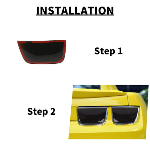 For 2010-2013 Chevy Camaro Rear Taillight Tail Light Lamp Cover Trim