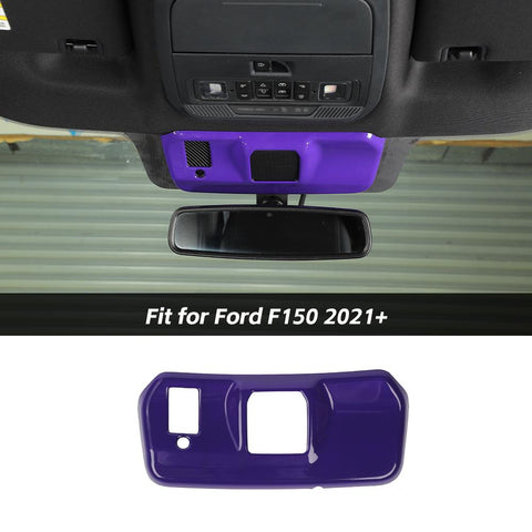 Interior Rearview Mirror Base Panel Cover Trim Decor For Ford F150 2021+ Accessories | CheroCar