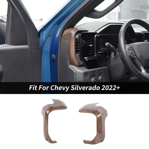 For 2022+ Chevy Silverado Interior side Air Vent Decor Cover Trim