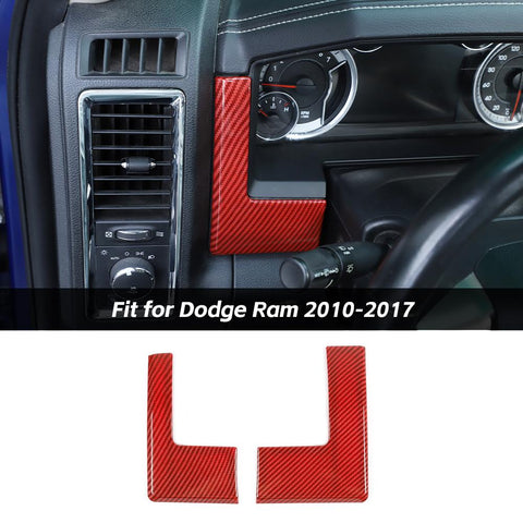 Side Dashboard Panel Cover Trim For Dodge Ram 2010-2017 Accessorie | CheroCar