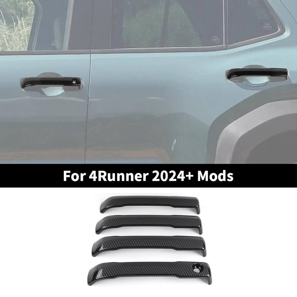 For 2024+ 4Runner Car Door Handle Protective Cover Trim (4 pcs)