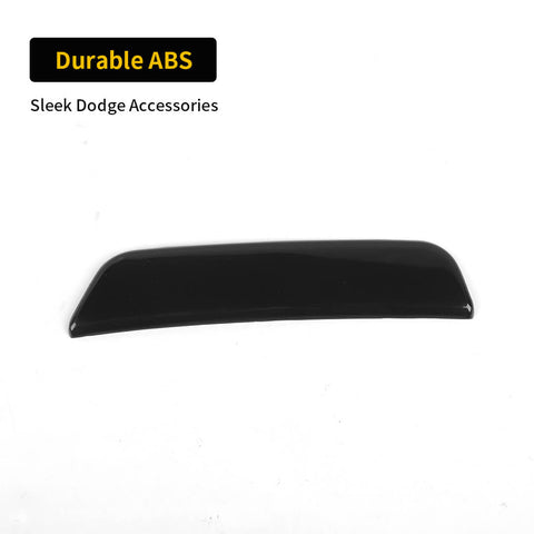 For 2024+ Dodge Durango Smoked Black Front Wheel Eyebrow Light Cover Trim Frame