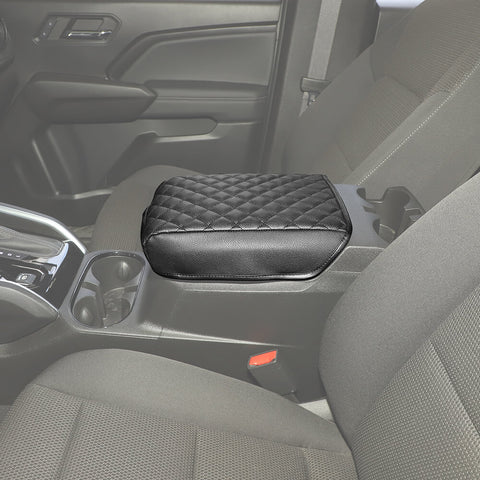 For 2023+ Chevy Colorado/GMC-CANYON Center Console Armrest Box Laether Cover Cushion Pad