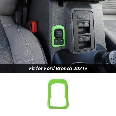 Rearview Mirror Button Adjust Decor Cover Trim For Ford Bronco 2021+ Accessories | CheroCar