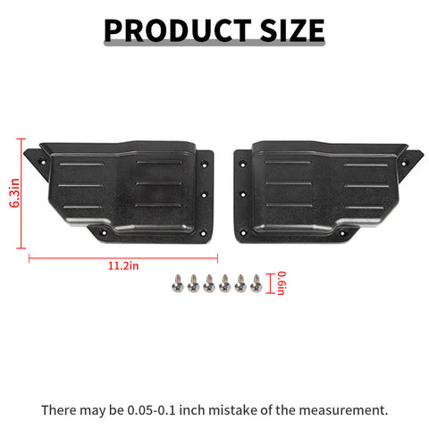 For 2021+ Ford Bronco Front/Rear Door Pockets Storage Box Organizer Net Tray Case