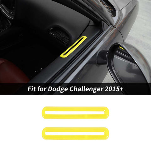 Door Air Outlet Vent Trim Cover For Dodge Challenger 2015+ Accessories｜CheroCar