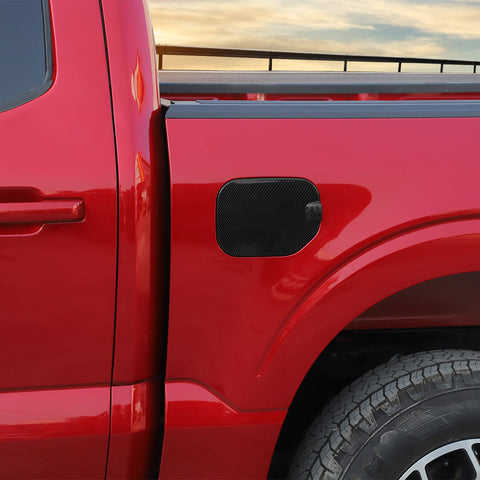 For 2021+ Ford F150 Exterior Fuel Filler Door Gas Tank Cap Cover Trim