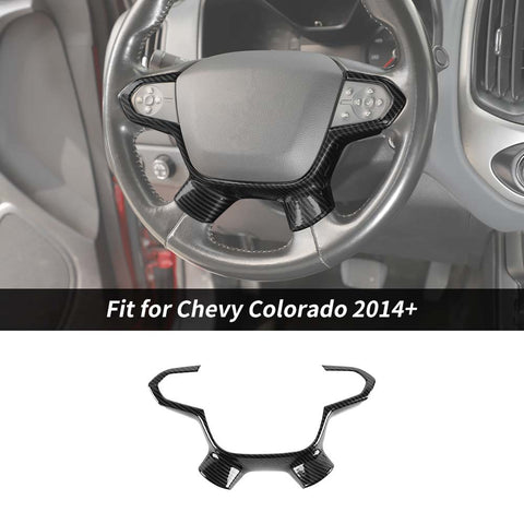 Steering Wheel Molding Panel Cover Trim For Chevy Colorado 2014+ Accessories | CheroCar