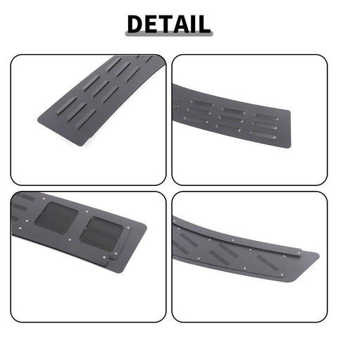 For 2014+ Chevy Colorado/GMC-CANYON Front Window Glass Louvers Air Vent Shade Panel