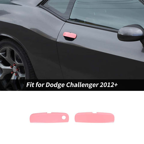 Exterior Door Handles Trim Cover Frame for Dodge Challenger 2012+ Accessories｜CheroCar