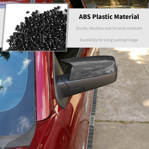 For 2014-2018 Chevy Silverado/Suburban/Tahoe/GMC-YUKON/GMC-SIERRA Rearview Side Mirror Shell Cover Trim Caps (2 pcs)